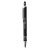 Custom Venice Velvet-Touch Aluminum Stylus Pen - Metallic black