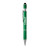 Custom Siena Executive Aluminum Spin Top Stylus Pen - Metallic emerald green