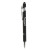 Custom Granada Velvet-Touch Aluminum Stylus Pen - Black
