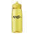 Custom 24 oz. PolySure Grip'N Sip Bottle - Translucent Yellow