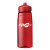 Custom 24 oz. PolySure Grip'N Sip Bottle - Translucent Red