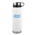 Custom 20 oz. Silverton Stainless Steel Bottle - Matte White 
