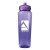 Custom 24 oz. PolySure Measure Bottle - Translucent Purple