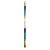 Custom Jo-Bee Prismatic Foil Wrap Pencil - Rainbow