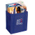 Custom Non-Woven Grocery Tote - Royal blue