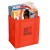 Custom Non-Woven Grocery Tote - Red