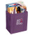 Custom Non-Woven Grocery Tote - Purple