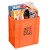 Custom Non-Woven Grocery Tote - Orange