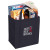 Custom Non-Woven Grocery Tote - Navy