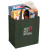Custom Non-Woven Grocery Tote - Hunter green