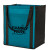 Custom Large Non-Woven Grocery Tote w/ Pocket - Teal