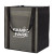 Custom Large Non-Woven Grocery Tote w/ Pocket - Grey