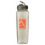 Custom 24 oz. PolySure Measure Bottle - Translucent Smoke Open Cap View 