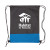 Custom Pathway Non-Woven Drawstring Backpack - Sky blue