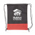Custom Pathway Non-Woven Drawstring Backpack - Red