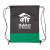 Custom Pathway Non-Woven Drawstring Backpack - Green
