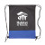 Custom Pathway Non-Woven Drawstring Backpack - Blue