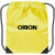 Custom Small Drawstring Backpack - Yellow