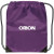 Custom Small Drawstring Backpack - Purple
