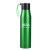 Custom 24 oz. Ridge Recylced Aluminum Bottle With Silicone Grip - Metallic green
