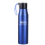 Custom 24 oz. Ridge Recylced Aluminum Bottle With Silicone Grip - Metallic blue