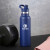 Custom 20 oz. Surin Powder Coated Stainless Steel Bottle - Dark blue - Lifestyle