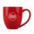 Custom 16 oz. Bistro Ceramic Mug - Red