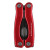 Custom Small Fix-it Multi-Tool with case - Metallic red Close View
