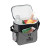 Custom Heathered Cooler Tote - Grey Lifestyle
