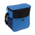 Custom Heathered Cooler Tote - Blue Side view