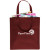 Custom Non-Woven Value Tote - Burgundy