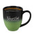 Custom 16 oz. Bistro Ombre Ceramic Mug - Green
