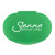 Custom Dual Compartment Pill Box - Translucent green