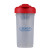 Custom 24 oz. USA Sport Shaker Bottle - Red