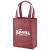 Custom Payson Non-Woven Mini Tote - Burgundy