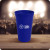 Custom 22 oz. Stadium Cup - Royal Blue Lifestyle View 