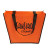 Custom Festival Non-Woven Tote - Orange