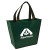 Custom Festival Non-Woven Tote - Hunter green with Handle