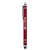 Custom Genoa Gravity Recycled Aluminum Stylus Pen - Metallic dark red