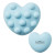Custom Heart Push Pop Ball - Light Blue