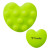 Custom Heart Push Pop Ball - Lime Green