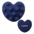 Custom Heart Push Pop Ball - Navy blue