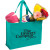 Custom Non-Woven Shopping Tote - Teal