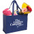 Custom Non-Woven Shopping Tote - Royal blue