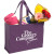 Custom Non-Woven Shopping Tote - Purple