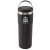 Custom 20 oz. Himalaya Stainless Steel Bottle with Carrying Handle - Matte Black Front View 