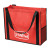 Custom Chandler Non-Woven Mesh Tote - Red