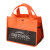 Custom Mini Snap Non-Woven Lunch Tote - Orange