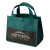 Custom Mini Snap Non-Woven Lunch Tote - Hunter Green