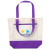 Custom Marina Nautical Tote - Purple